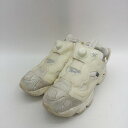 ◇ Θ Reebok リーボック ローカットスニーカー サイズ25 ホワイト系 メンズ レディース E 【中古】