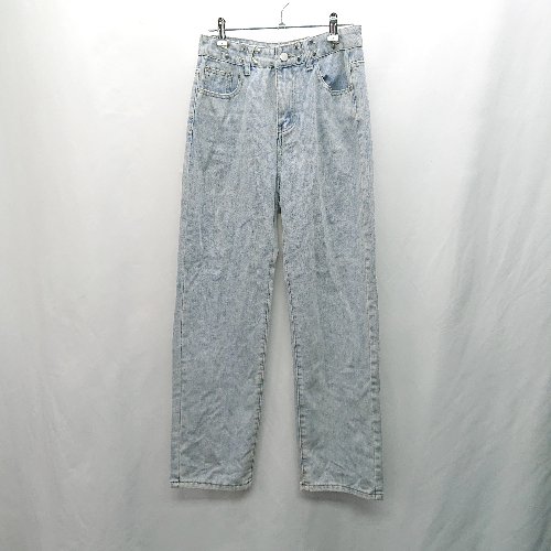 ◇ Θ Miniministore ミニミニストア ウエストバックル ジーンズ サイズS ブルー レディース E 【中古】