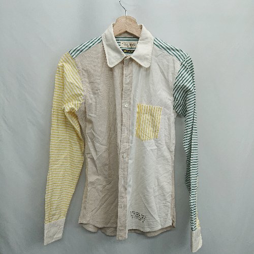 ◇ ⊇ HUNT BLATCHFORD 総柄 長袖 シャツ サイズF ブラウン系 メンズ E 【中古】 ◇ ⊇ HUNT BLATCHFORD 総柄 長袖 シャツ サイズF ブラウン系 メンズ E 【中古】