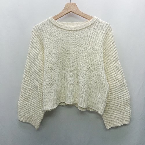 ◇ ⊇ MOUSSY マウジー 長袖 セーター サイズF ホワイト系 レディース E 【中古】