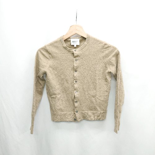 ◇ ⊂ Φ Morris & Sons モリスアンドサンズ 長袖 カーディガン サイズ0 ベージュ系 レディース E 【中古】
