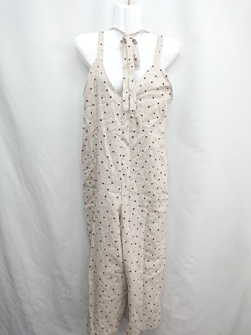 ◇ ⊂ BEAUTY&YOUTH ビューティ&ユース UNITED ARROWS 袖なし サロペット サイズM ベージュ レディース E 【中古】