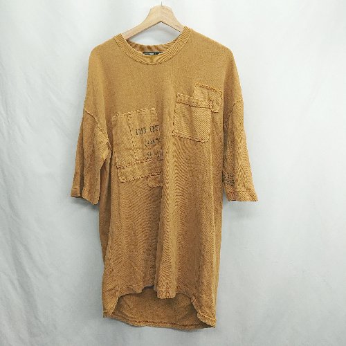 ◇ ⊂ CUBE SUGAR キューブシュガー 半袖 チュニック サイズM ブラウン レディース E 【中古】 ◇ ⊂ CUBE SUGAR キューブシュガー 半袖 チュニック サイズM ブラウン レディース E 【中古】