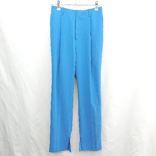 ◇ Θ bractment ブラクトメント タックスリットパンツ サイズ36 ブルー系 レディース E 【中古】