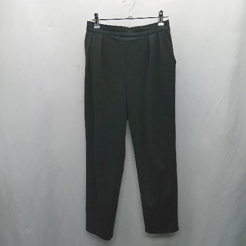 ◇ Θ RUIRUE BOUTIQUE ウエストゴム シングルボタン パンツスーツ セットアップ サイズL ブラック レディース E 【中古】