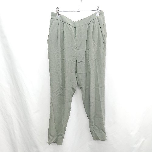 ◇ ⊂ DES PRES デ・プレ スラックスパンツ サイズ34 カーキ系 レディース E 【中古】