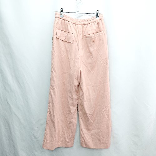 ◇ Θ SHIPS any シップスエニィ ウエストゴム スラックス サイズ38 ピンク レディース E 【中古】