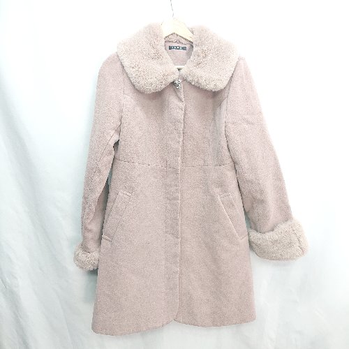 ◇ ◎ ⊇ INGNI イング 長袖 コート サイズM ピンク系 レディース E 【中古】