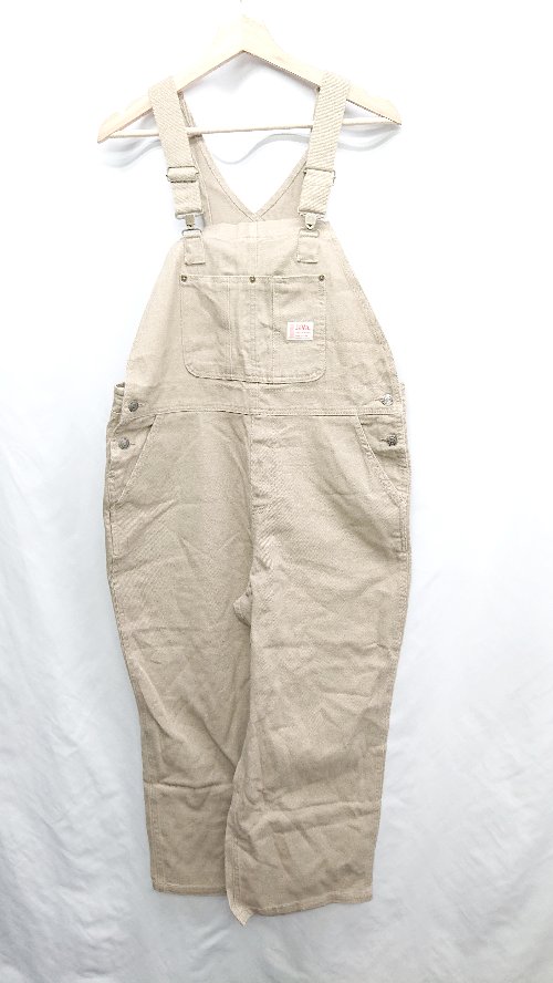 ◇ ⊇ JaVa ジャバ オーバーオール サイズM ブラウン系 レディース E 【中古】