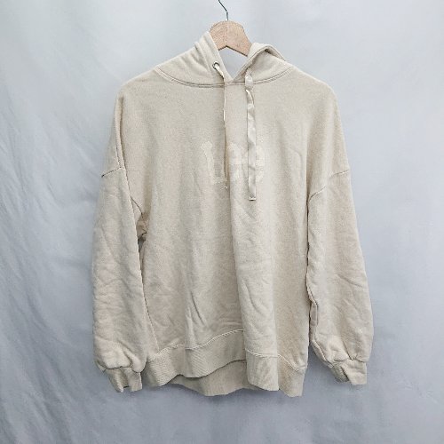 ◇ ⊇ Lee リー earth music&ecology 長袖 パーカー サイズF ベージュ レディース E 【中古】