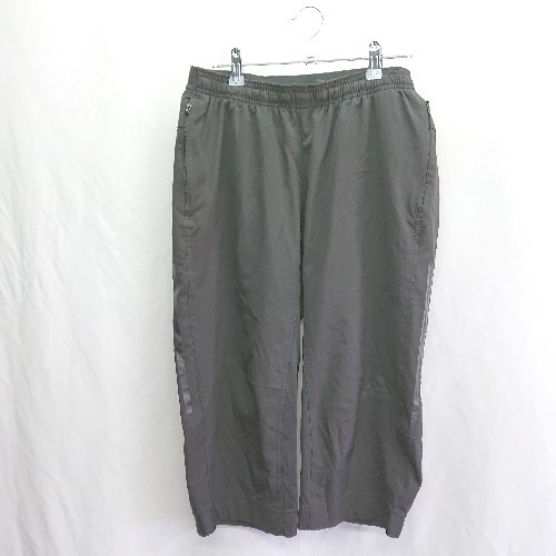 ◇ ⊂ adidas アディダス ロゴプリント ライン入り ハーフパンツ サイズL ブラック系 メンズ E 【中古】 ◇ ⊂ adidas アディダス ロゴプリント ライン入り ハーフパンツ サイズL ブラック系 メンズ E 【中古】