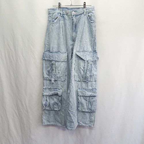 ◇ Θ RAY CASSIN レイカズン コットン100% デニムパンツ サイズ2 ライトブルー系 レディース E 【中古】