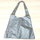 ◇ Θ Shiki tokyo ロゴ刻印 トートバッグ ブラック レディース E 【中古】