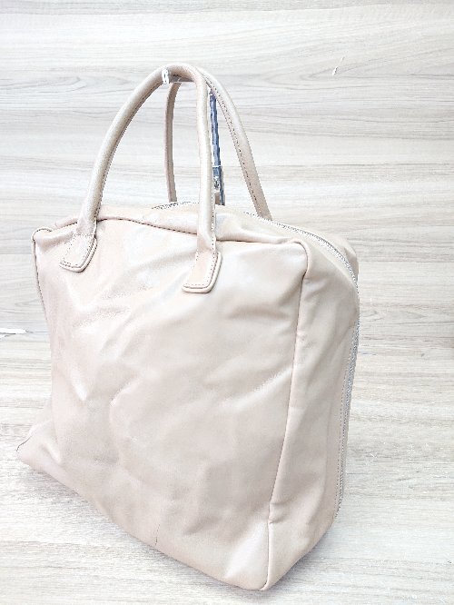 ◇ Θ ADAM ET ROPE アダムエロペ 大容量 トートバッグ ライトブラウン系 レディース E 【中古】