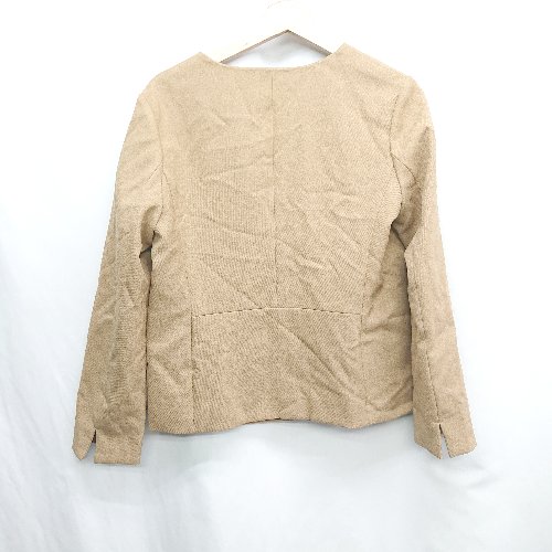 ◇ ⊇ a.v.v アー ヴェ ヴェ ウエストゴム ビジネススーツ サイズL キャメル レディース E 【中古】