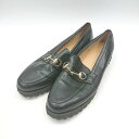 ◇ Θ green label relaxing グリーンレーベルリラクシング UNITED ARROWS ローファー サイズL ブラック レディース E 【中...