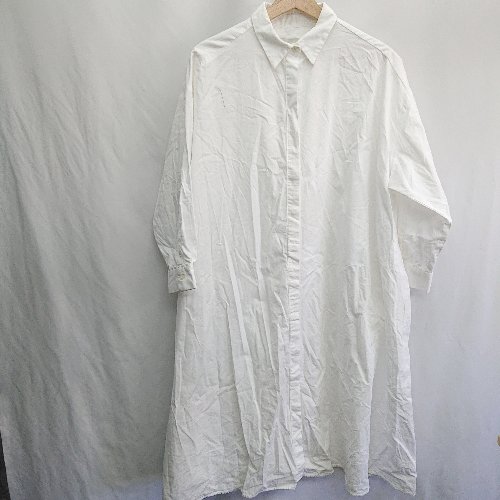 ◇ ⊂ natiam ナティム 綿 長袖 ロング ワンピース サイズ表記なし ホワイト レディース E 【中古】管理番号141209001995120250101ベースW/M付属品無素材画像参照色ホワイトサイズサイズ表記なし梱包サイズ3宅急...