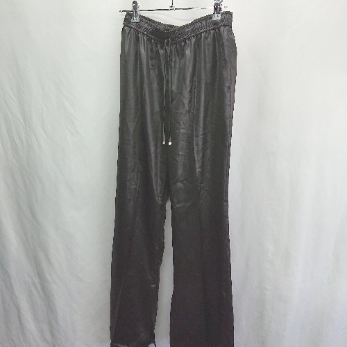 ◇ ⊂ （株）エスダーヴ 腰ひも入り カジュアルパンツ サイズ1 ブラック レディース E 【中古】