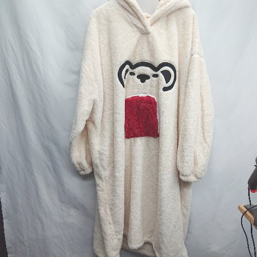 ◇ ⊇ ノーブランド ファー 着る毛布 長袖 ロング ワンピース サイズM アイボリー レディース E 【中古】 ◇ ⊇ ノーブランド ファー 着る毛布 長袖 ロング ワンピース サイズM アイボリー レディース E 【中古】