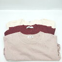 ◇ ⊂ 《 URBAN RESEARCH アーバンリサーチ まとめ売り3点セット カットソー ニット セーター レディース 》 E 【中古】