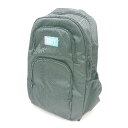 ◇ Θ Roxy ロキシー 30L ミラー付き リュック ブラック ブルー レディース E 【中古】