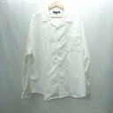 ◇ Θ Beno ビーノ レース 長袖 シャツ サイズL ホワイト メンズ E 【中古】|詳細画像