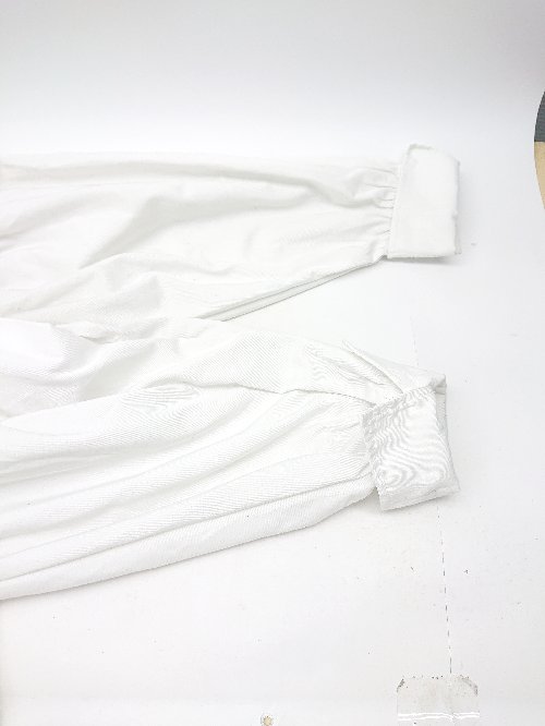 ◇ Θ Chillfar チルファー ノーカラー 長袖 ロング丈 ワンピース サイズ M ホワイト レディース E 【中古】