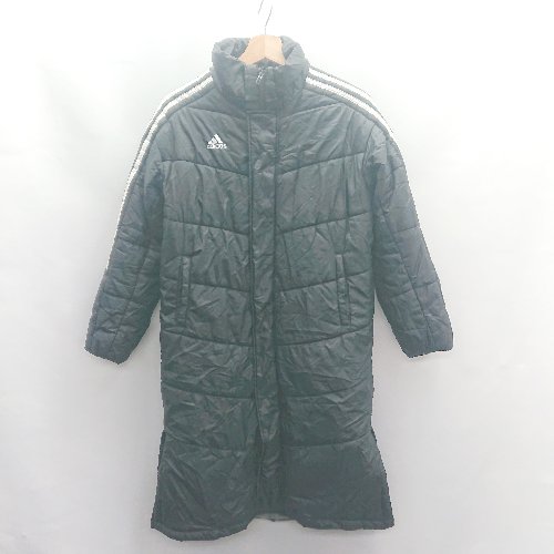 ◇ ⊇ adidas アディダス キッズ 子供服 裏地フリース素材 長袖 ダウンジャケット サイズ 160 ブラック 男の子 E 【中古】 ◇ ⊇ adidas アディダス キッズ 子供服 裏地フリース素材 長袖 ダウンジャケット サイズ 160 ブラック 男の子 E 【中古】