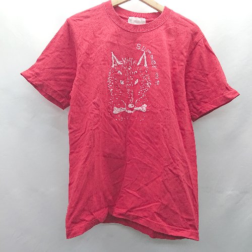 ◇ ⊂ SUMMERME サマーミー 半袖 Tシャツ サイズ 2 レッド レディース E 【中古】