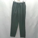 ◇ Θ green label relaxing ウエストゴム 調整紐あり スウェット サイズ 34 ブラック レディース E 【中古】|詳細画像