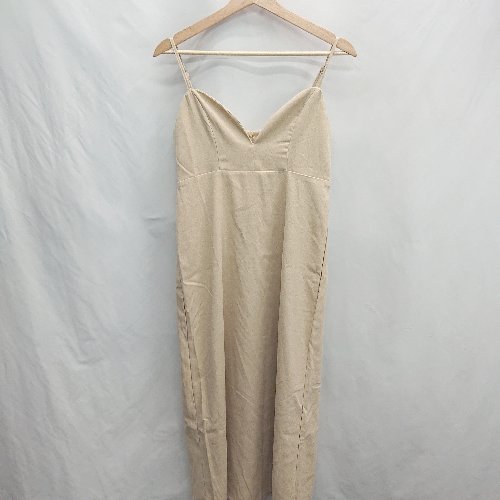 ◇ ⊂ Louere ルエレ ロング丈 ワンピース サイズS ベージュ系 レディース E 【中古】