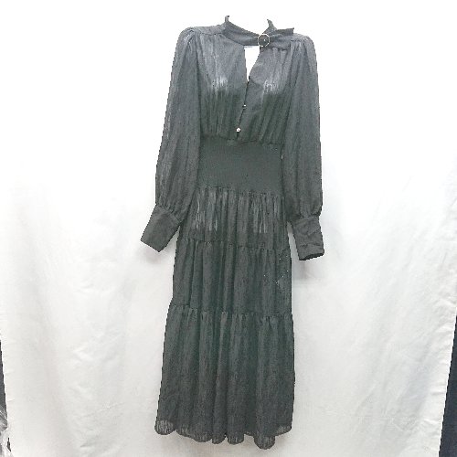 ◇ ⊂◎ rienda リエンダ 長袖 ロング ワンピース サイズM ブラック レディース E 【中古】 ◇ ⊂◎ rienda リエンダ 長袖 ロング ワンピース サイズM ブラック レディース E 【中古】
