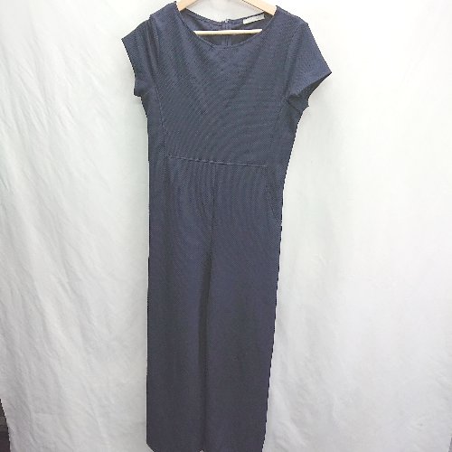 ◇ ⊂ ZARA COLLECTION 半袖 オールインワン サイズM ネイビー レディース E 【中古】