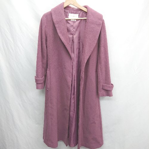 ◇ ⊇ ◎ PROPORTION BODY DRESSING 長袖 コート サイズM パープル系 レディース E 【中古】 ◇ ⊇ ◎ PROPORTION BODY DRESSING 長袖 コート サイズM パープル系 レディース E 【中古】
