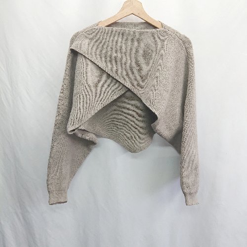 ◇ ⊇ DAZY デイジー 長袖 ニット サイズS サンドベージュ レディース E 【中古】