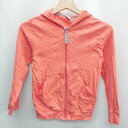 ◇ ⊇ PETIT BATEAU プチバトー キッズ 子供服 長袖 パーカー サイズ128 オレンジ系 レディース メンズ E 【中古】