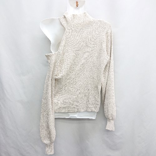 ◇ ⊇ who's who Chico フーズフーチコ 長袖 ニット サイズF ホワイト系 レディース E 【中古】