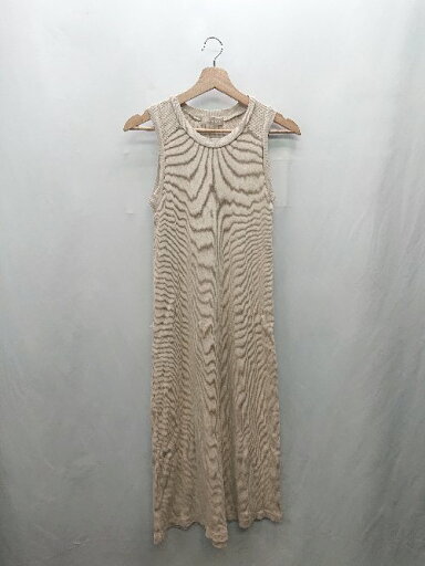 ◇ ⊂ ALEXIA STAM アリシアスタン 膝下丈 ワンピース サイズF ベージュ系 レディース E 【中古】 ◇ ⊂ ALEXIA STAM アリシアスタン 膝下丈 ワンピース サイズF ベージュ系 レディース E 【中古】