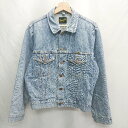 ◇ ⊇ Wrangler ラングラー 綿 長袖 ジャケット サイズL ブルー系 メンズ E 【中古】