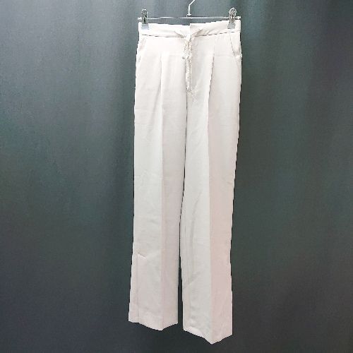 ◇ Spick & Span センタープレス スリット ファスナー 綺麗め ストレートパンツ サイズ34 グレー系 レディース E 【中古】 ◇ Spick & Span センタープレス スリット ファスナー 綺麗め ストレートパンツ サイズ34 グレー系 レディース E 【中古】