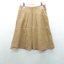 ◇ ⊇ ROPE' ロペ ウール100% ひざ上 台形 スカート サイズ36 キャメル系 レディース E 【中古】(4)