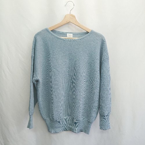 ◇ ⊂ URBAN RESEARCH アーバンリサーチ シースルー 長袖 ニット サイズM サックスブルー レディース E 【中古】 ◇ ⊂ URBAN RESEARCH アーバンリサーチ シースルー 長袖 ニット サイズM サックスブルー レディース E 【中古】