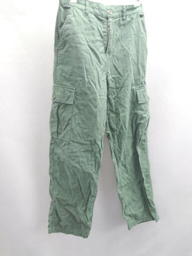 ◇ Θ apart by lowrys アパートバイローリーズ カーゴパンツ サイズ M グリーン系 レディース E 【中古】 ◇ Θ apart by lowrys アパートバイローリーズ カーゴパンツ サイズ M グリーン系 レディース E 【中古】