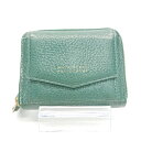 ◇ MACKINTOSH PHILOSOPHY コンパクト ファスナー チェーン付き 財布 - グリーン レディース E 【中古】