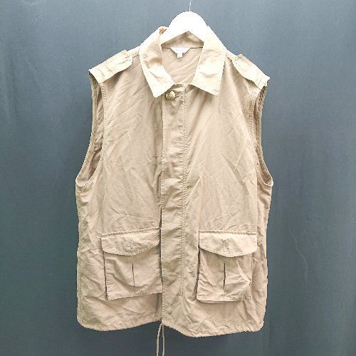 ◇ moussy マウジー オーバーサイズ メンズライク カジュアル ベスト サイズF ブラウン系 レディース E 【中古】