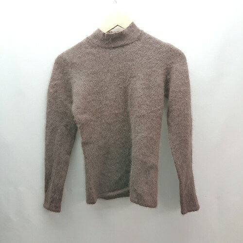 ◇ ANNEKLEINII アンクライツー 無地 大人 綺麗め 長袖 ニット サイズM ブラウン レディース E 【中古】