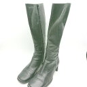 ◇ ⊇ ing イング ブーツ サイズ24½ ブラック レディース E 【中古】(4)