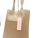 ◇ Θ◎●未使用● POUTOJOURU ポートジュール トートバッグ キャメル レディース E 【中古】
