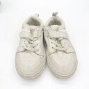 ◇ Θ VANS ヴァンズ キッズ 子供服 ローカット スニーカー シューズ サイズ16.0 ベージュ 男の子 女の子 E 【中古】