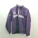 ◇ goleador ゴレアドール チャック閉め スポーツ アウトドア 長袖 ジャージ サイズM パープル メンズ E 【中古】